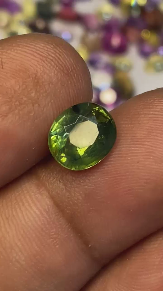 Sapphire-002 (Green, 4+ ct.)